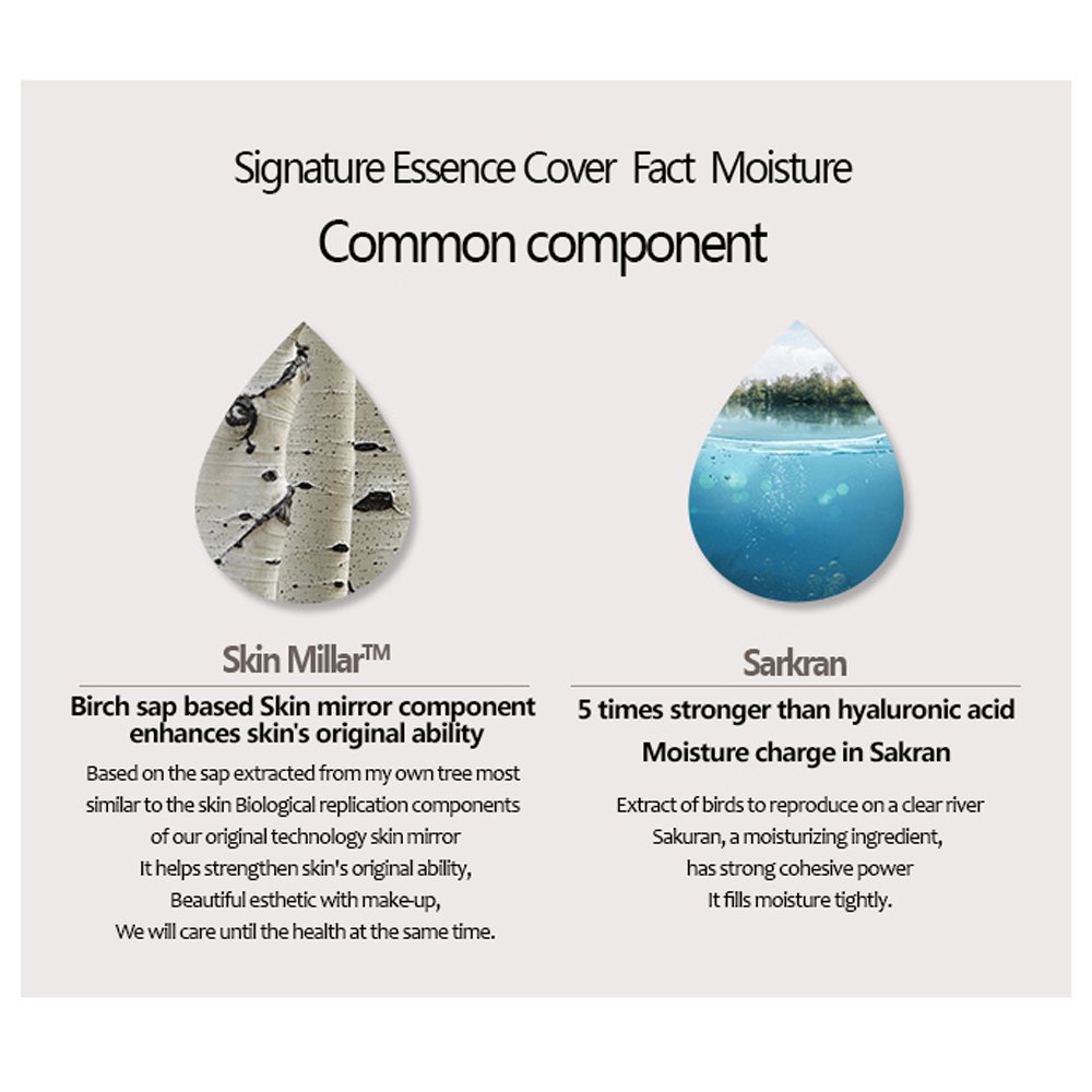 Age 20's - Signature Essence Cover Pact Moisture (with Refill) -14g/one