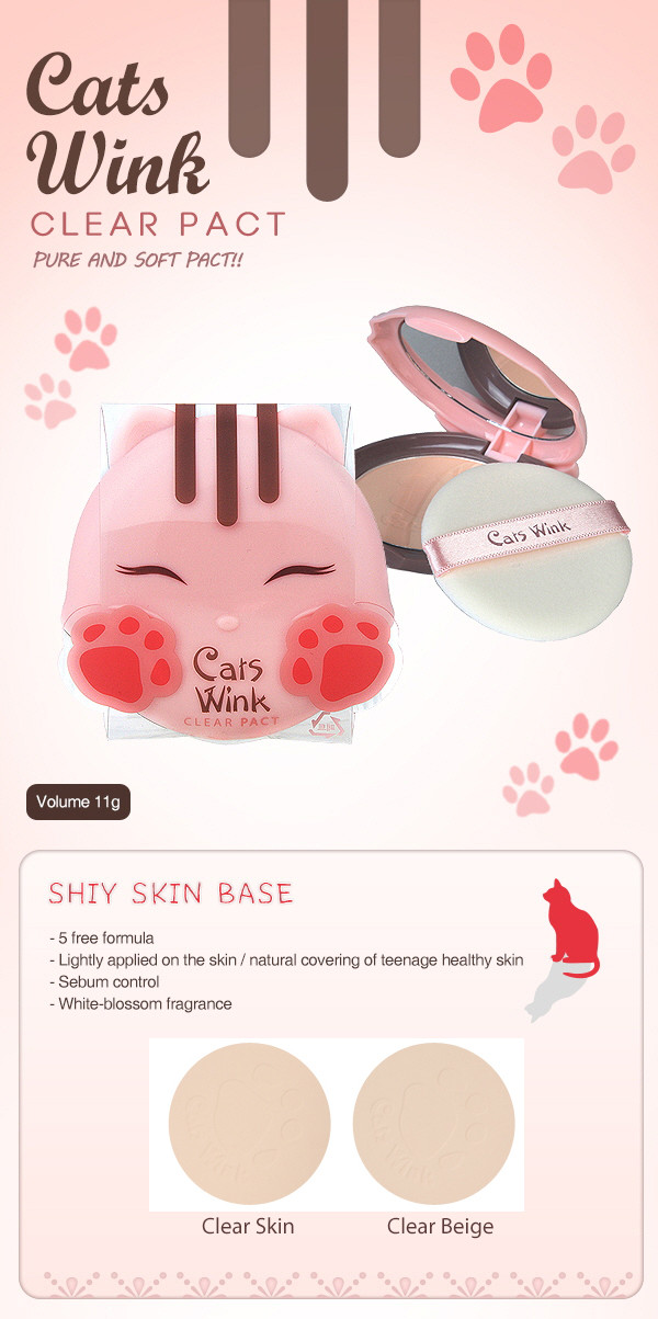 Tonymoly - Cats Wink Clear Pact