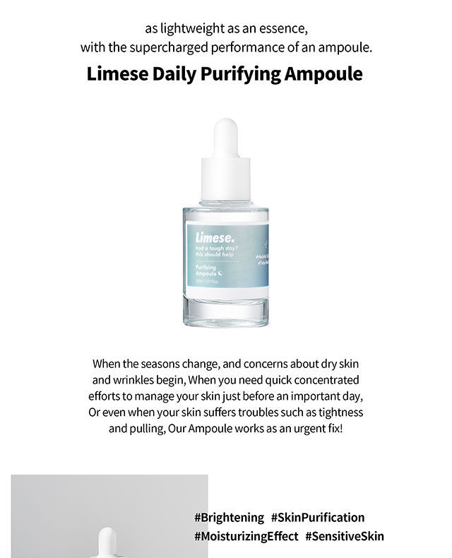 Lime - Ampoule Purifiante - 30ml