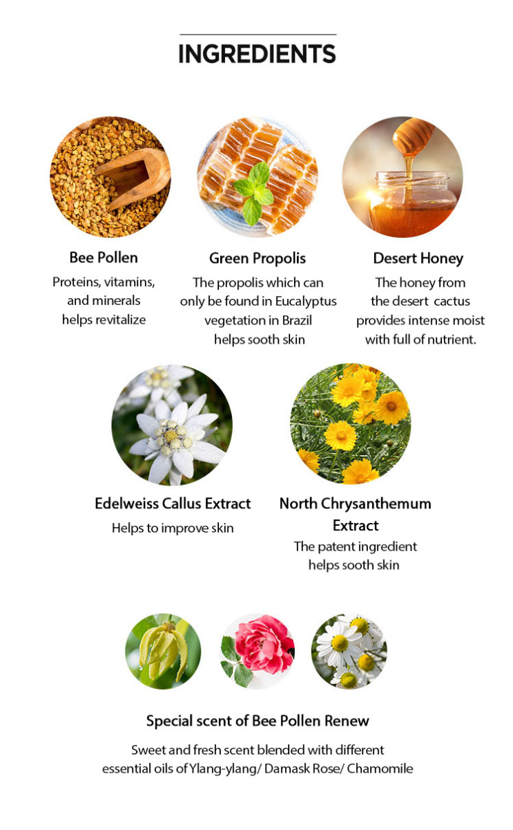 MISSHA - Bee Pollen Renew Ampouler - 40ml