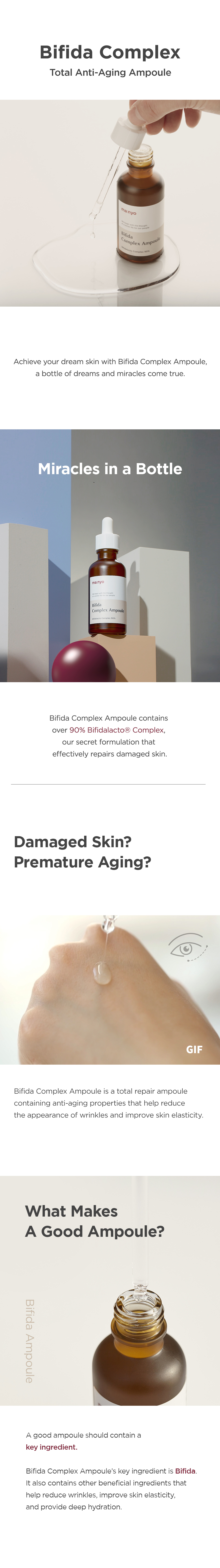 Ma:nyo - Ampoule Complexe Bifida - 50ml