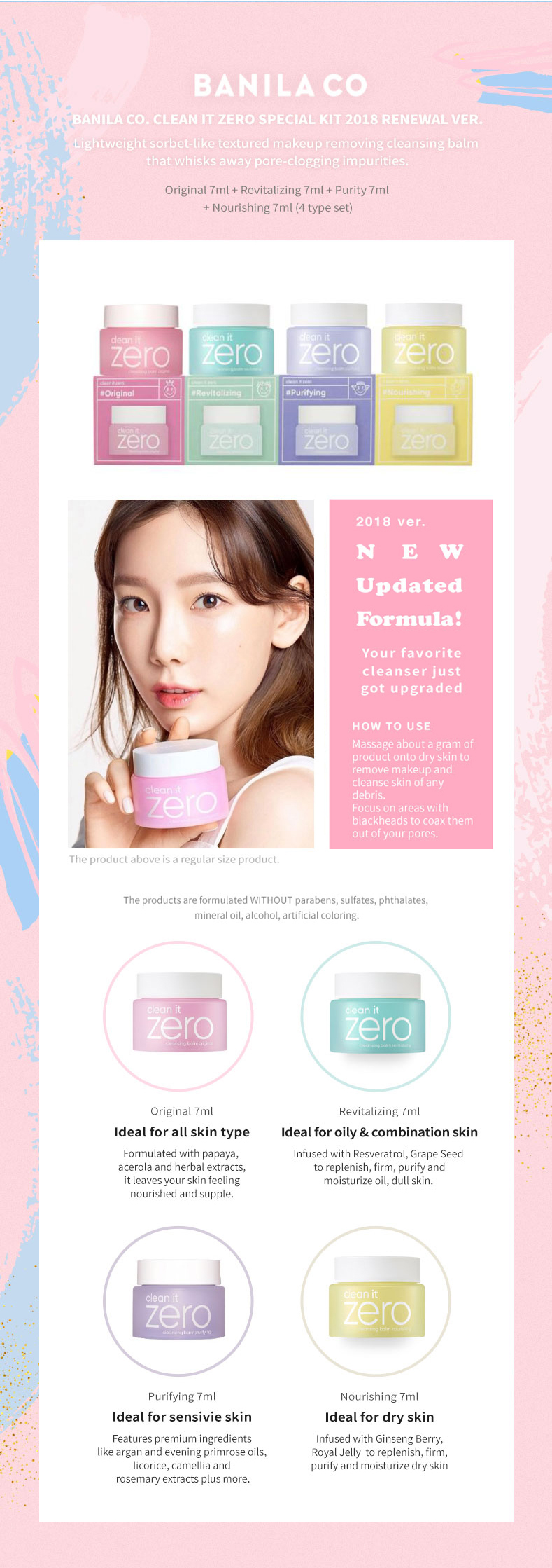 BANILA CO - Clean it Zero Cleansing Balm - Original - 7ml