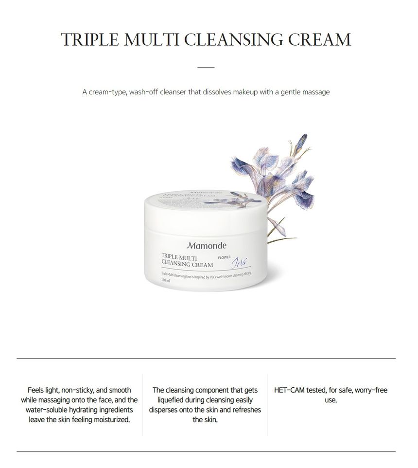 Mamonde - Triple Multi Cleansing Cream - 190ml