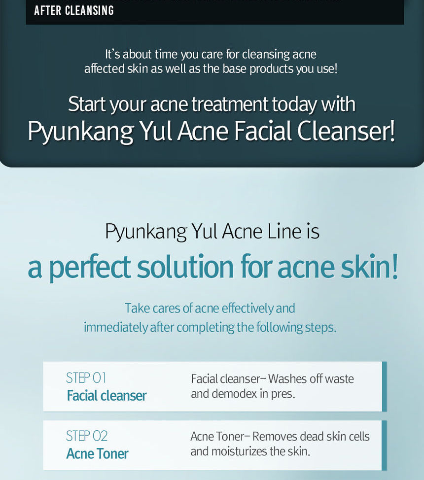 Pyunkang Yul - Acne Facial Cleanser - 120ml
