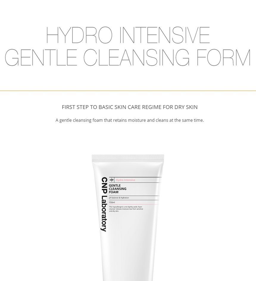 CNP LABORATORY - Hydro Intensive Gentle Cleansing Foam - 150ml