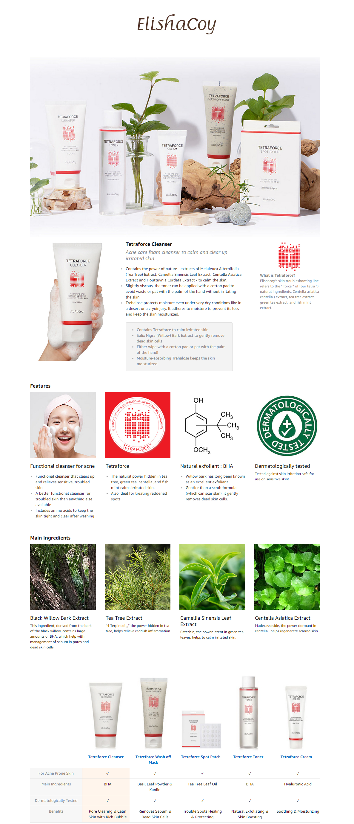 Elishacoy - Tetraforce Cleanser -150g