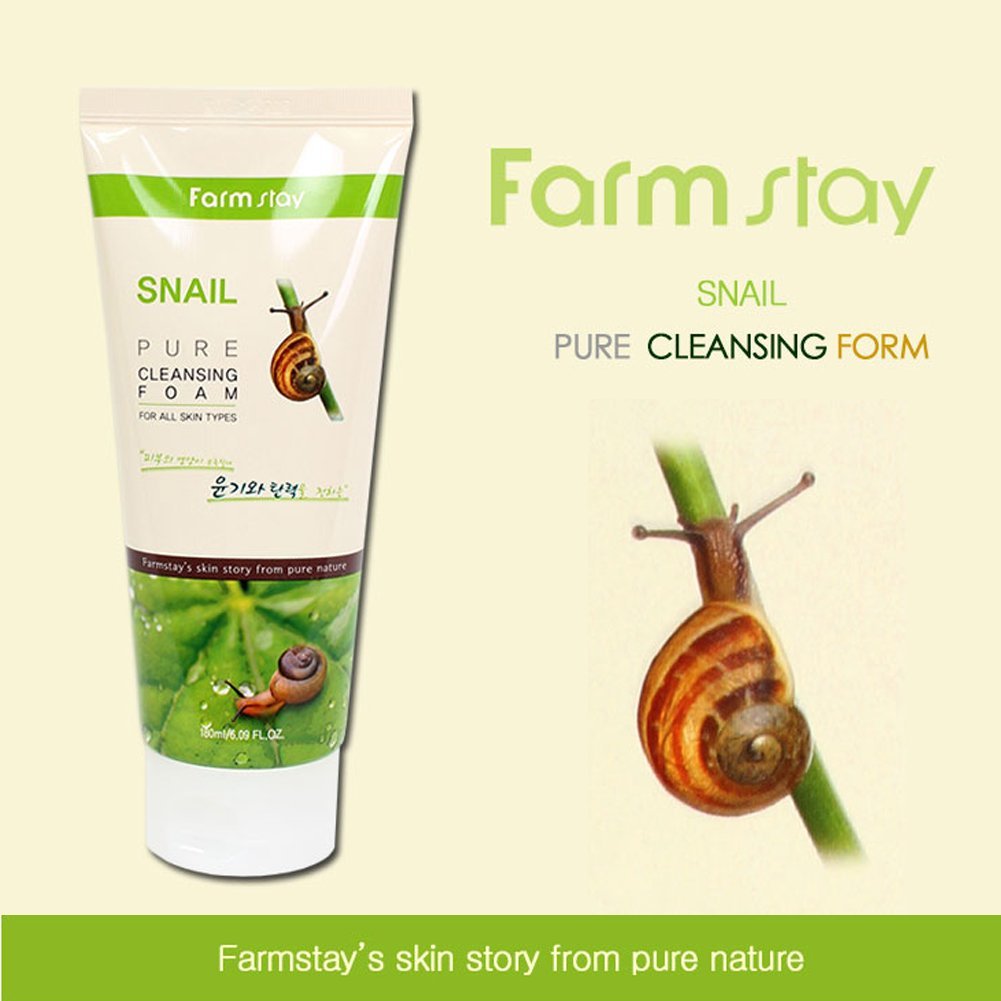 Farm Stay - Snail Pure Cleansing Foam - 180ml