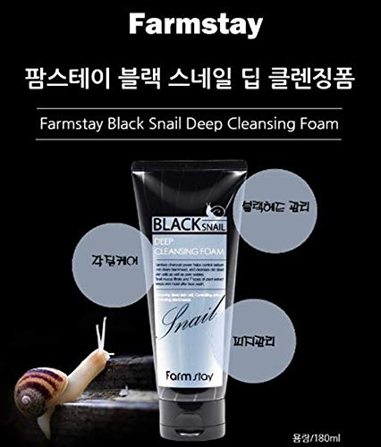 Farm Stay - Mousse nettoyante en profondeur Black Snail