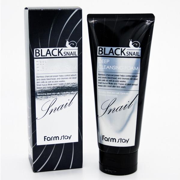 Farm Stay - Mousse nettoyante en profondeur Black Snail