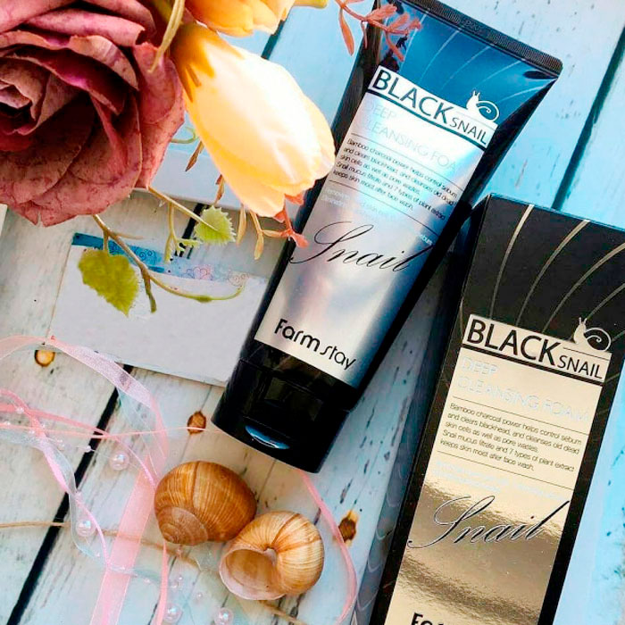 Farm Stay - Mousse nettoyante en profondeur Black Snail