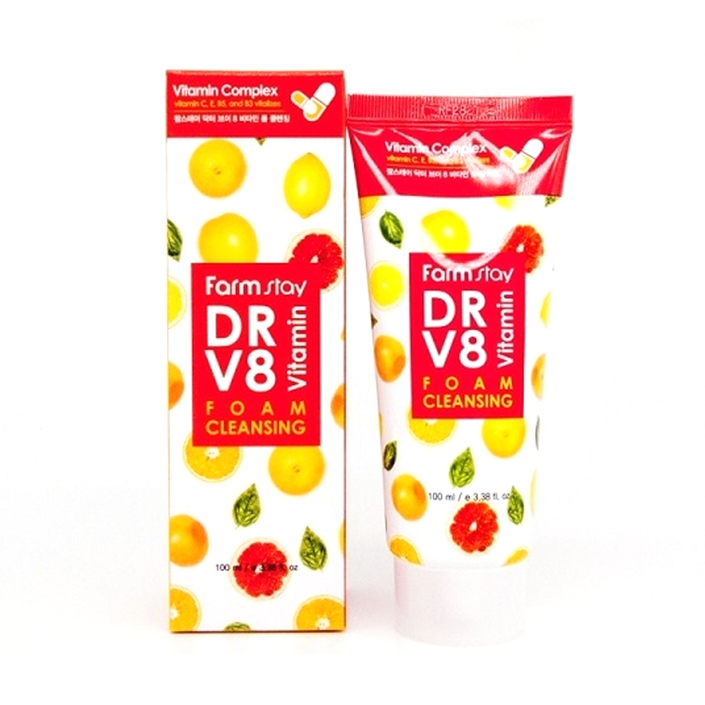 Farm Stay - Dr-V8 Vitamin Foam Cleansing