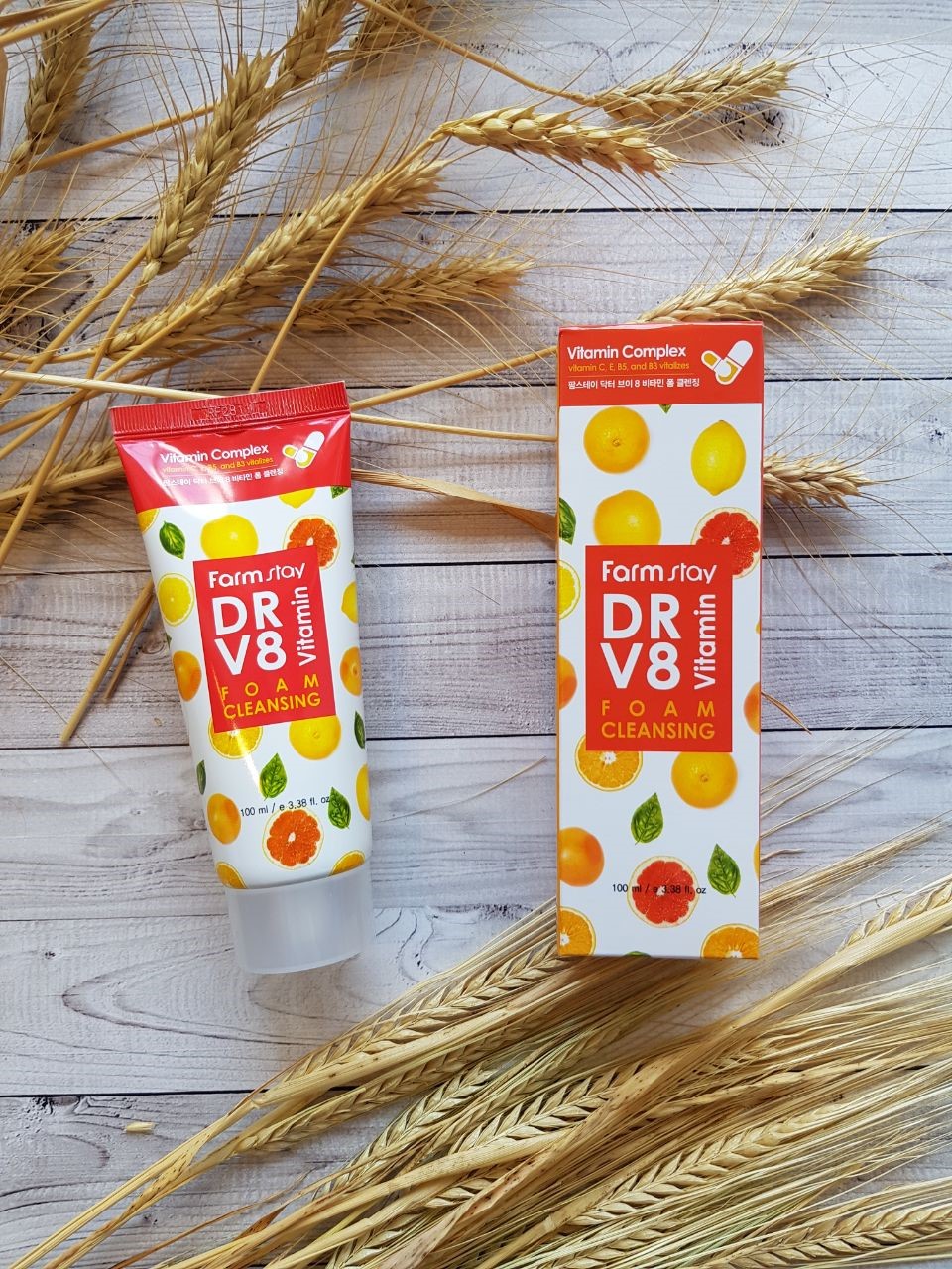 Farm Stay - Dr-V8 Vitamin Foam Cleansing