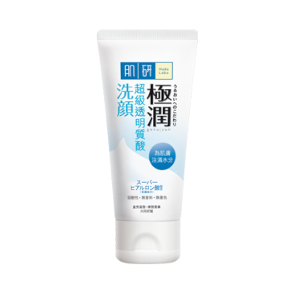 Rohto Mentholatum - Hada Labo - Goku-Jyun Nettoyant super hyaluronique pour le visage