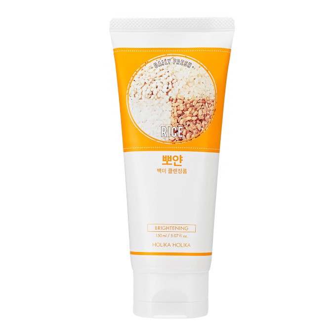 Holika Holika - Daily Fresh Mousse nettoyante au riz frais