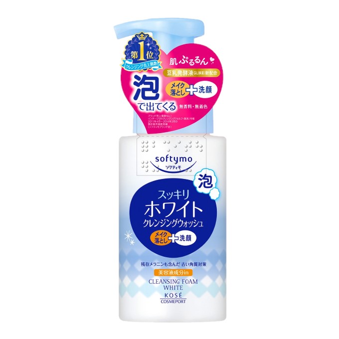 Kose - Softymo - Mousse Nettoyante Blanche - 200ml
