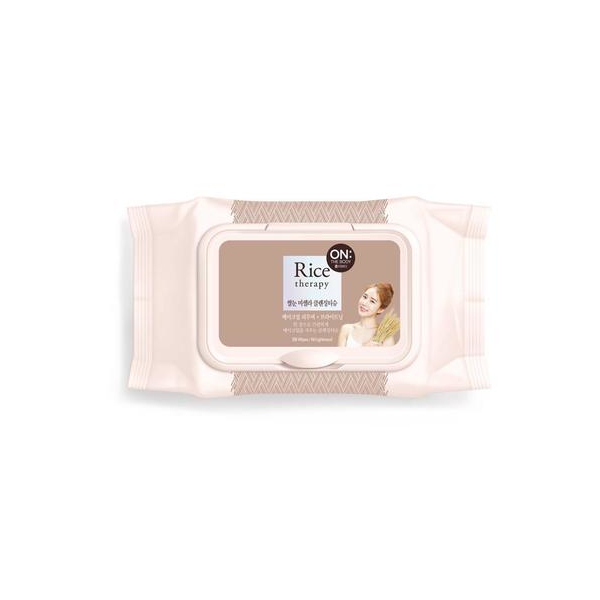 ON THE BODY - Rice Therapy Micellar Cleansing Tissue - 50pcs