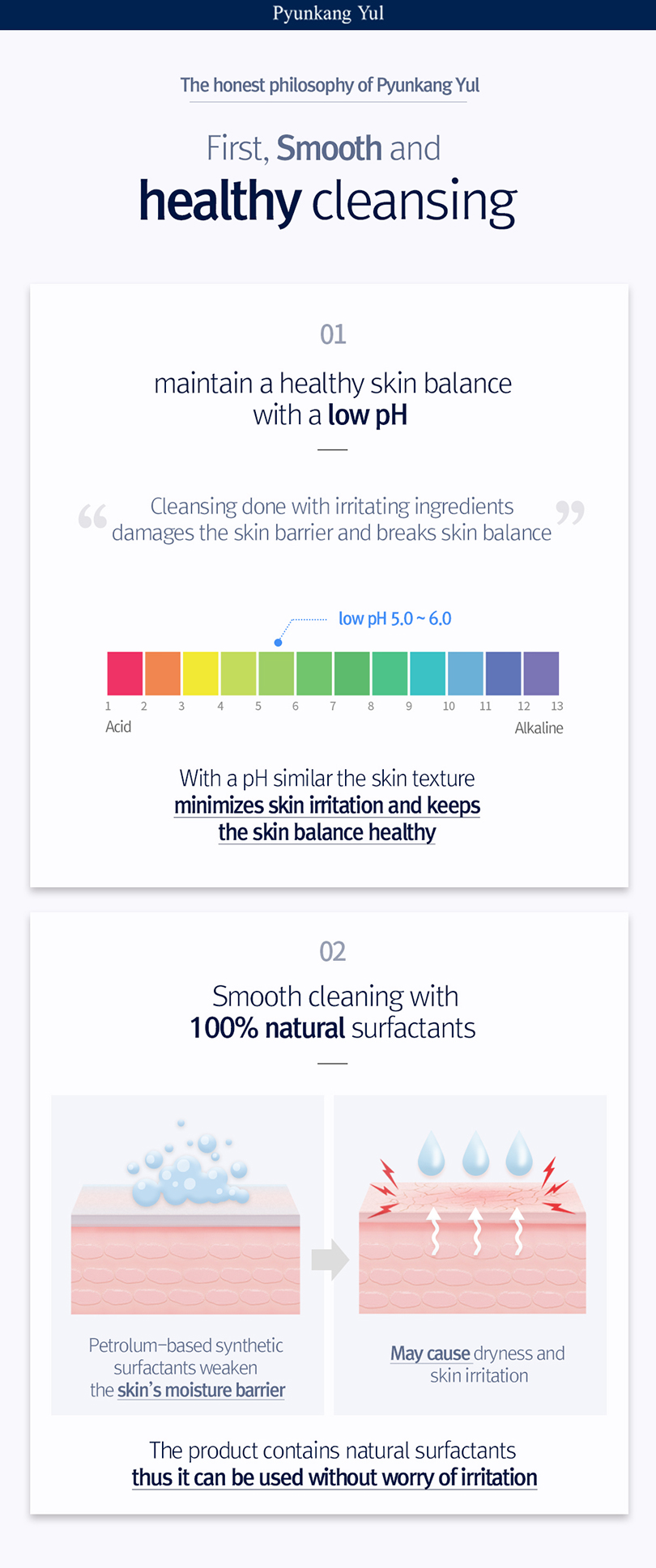 Pyunkang Yul - Low pH Pore Deep Cleansing Foam