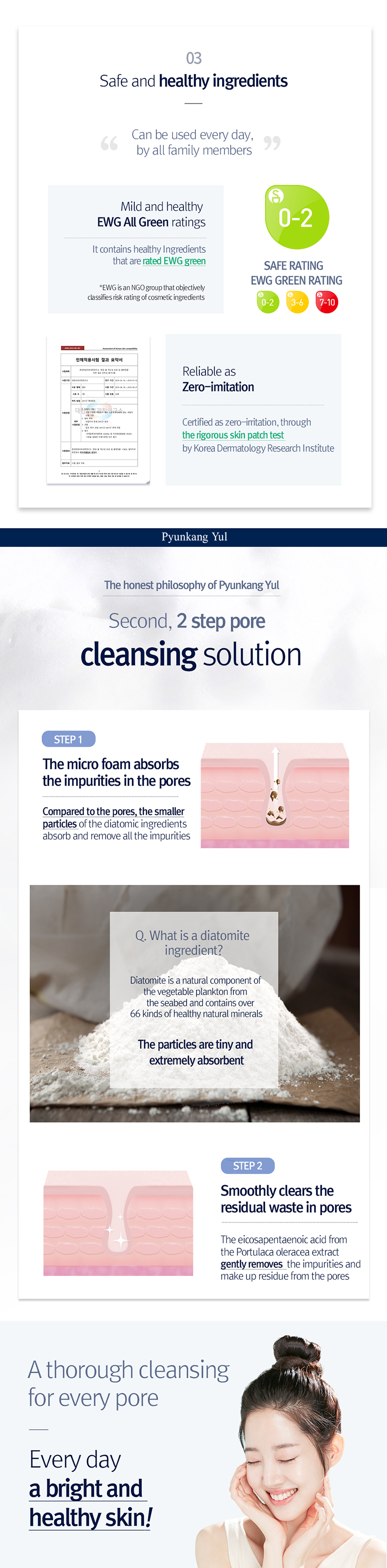 Pyunkang Yul - Low pH Pore Deep Cleansing Foam