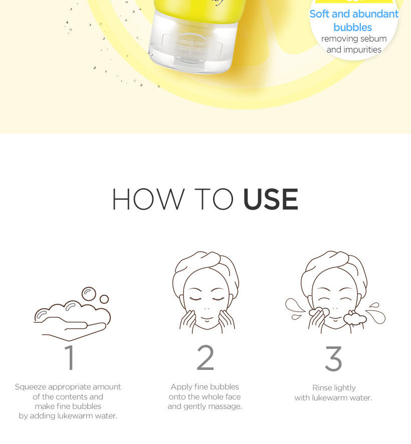 Secret Key -Lemon Sparkling Cleansing Foam
