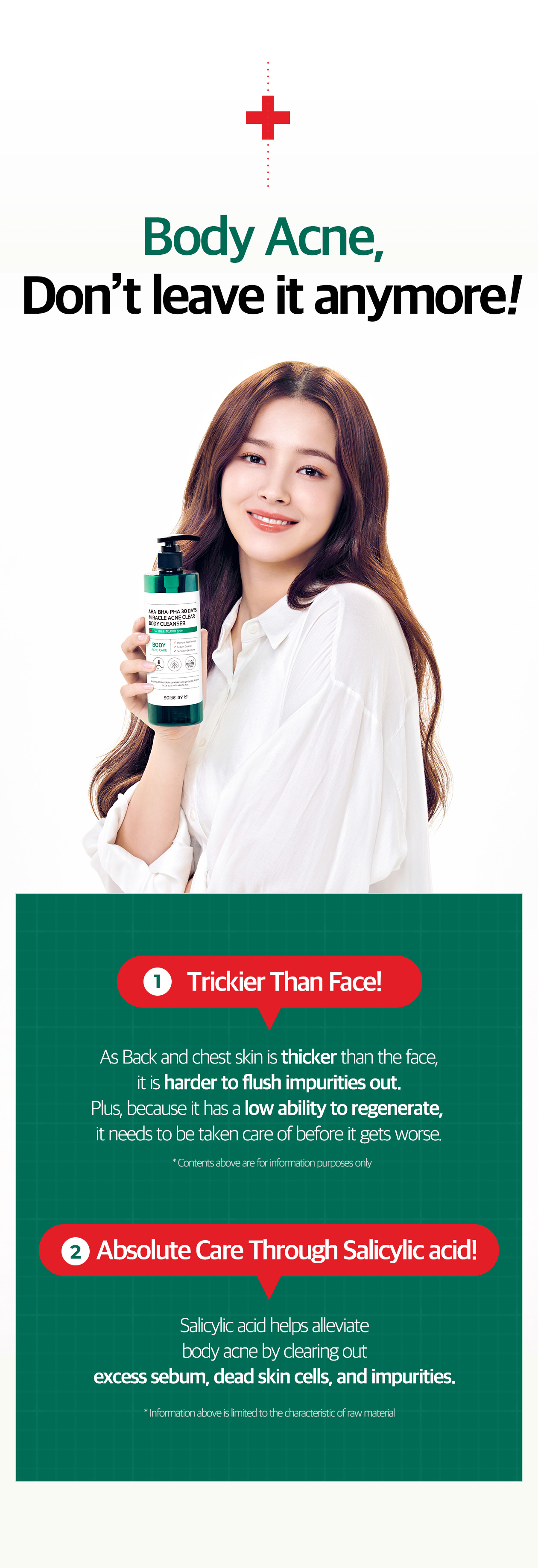 SOME BY MI - AHA-BHA-PHA 30days Miracle Acne Clear Body Cleanser - 400g
