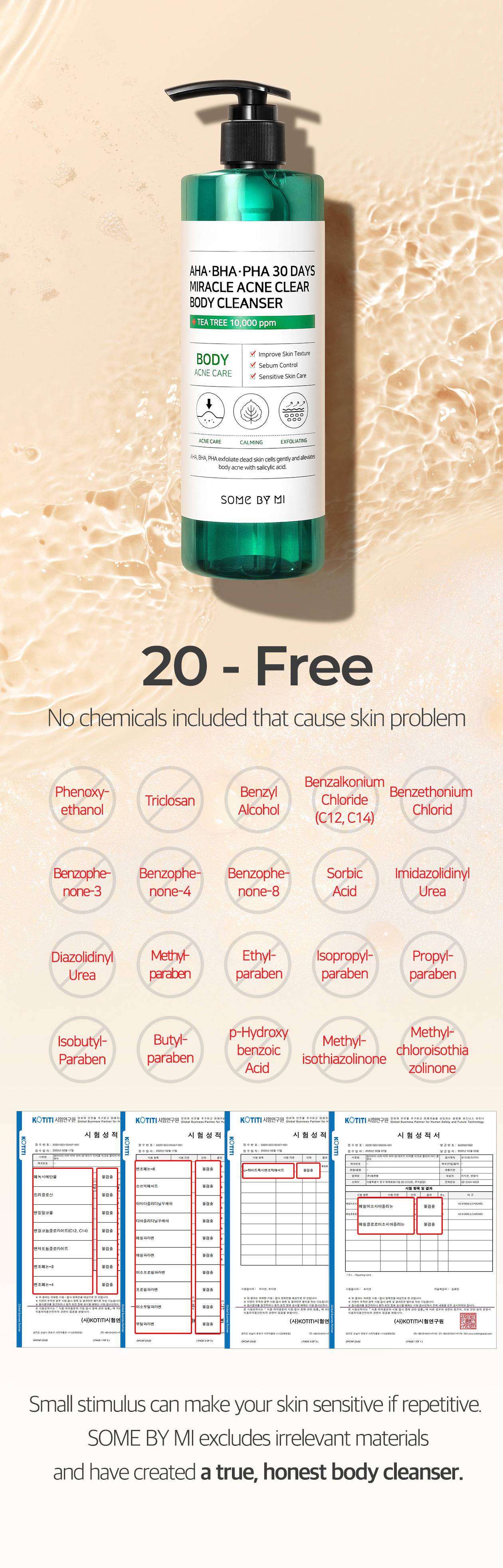 SOME BY MI - AHA-BHA-PHA 30days Miracle Acne Clear Body Cleanser - 400g
