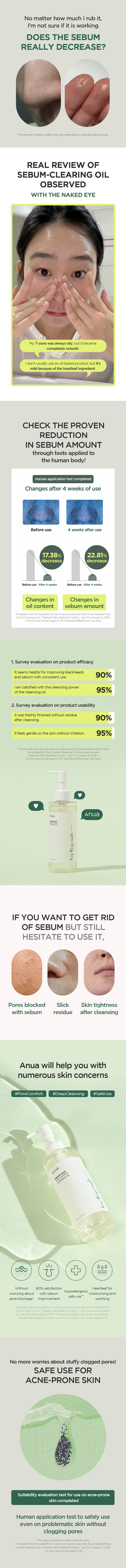 ANUA - Heartleaf Pore Control Cleansing Oil - 200ml