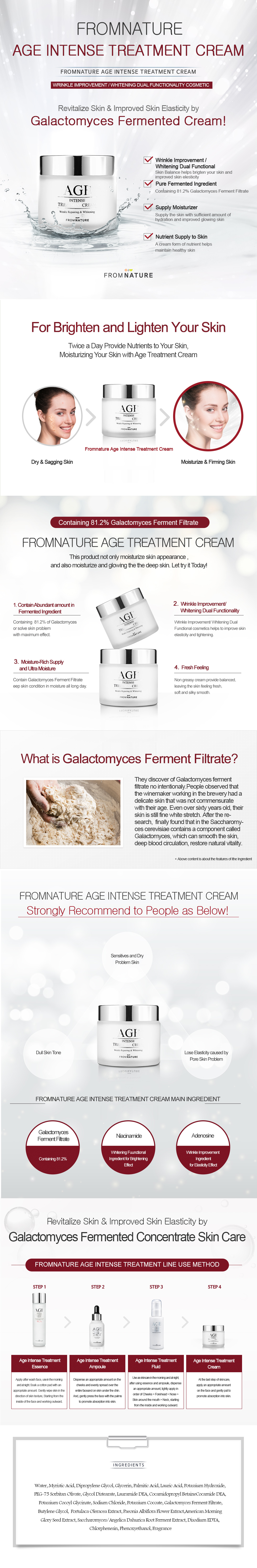 FROM NATURE - AGE Crème de traitement intense