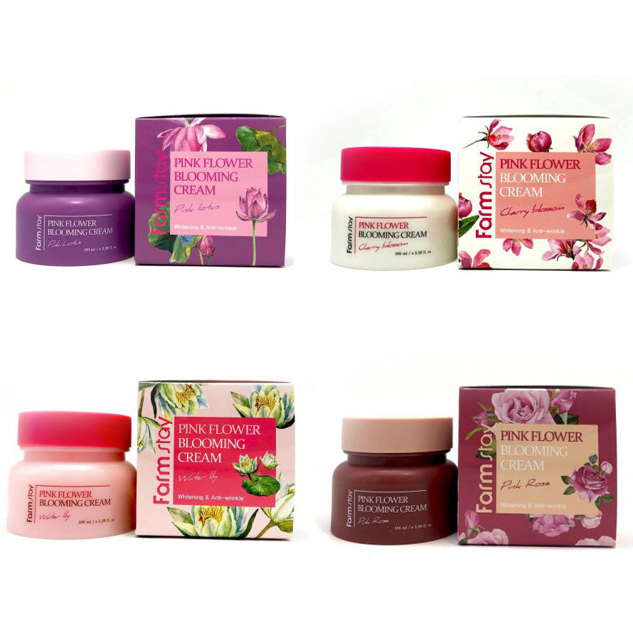 Farm Stay - Crème Floraison Fleur Rose - 100g - Rose Rose