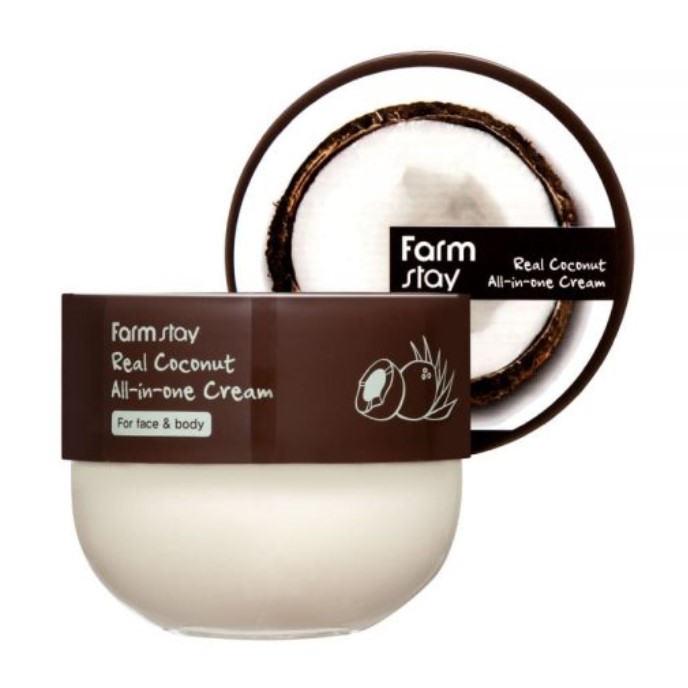 Farm Stay - Véritable crème tout-en-un à la noix de coco - 300g