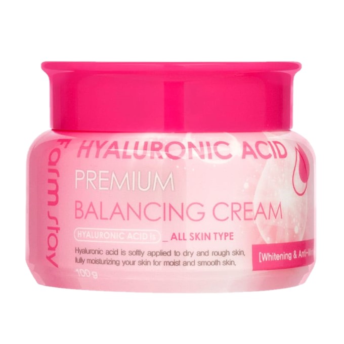 Farm Stay - Crème équilibrante premium à l'acide hyaluronique - 100g
