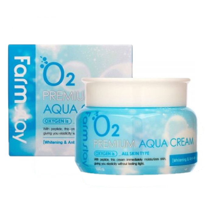 Farm Stay - O2 Premiun Aqua Cream - 100g