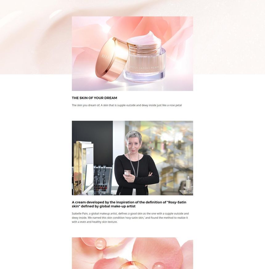 HERA - Crème Satin Rosé - 50ml