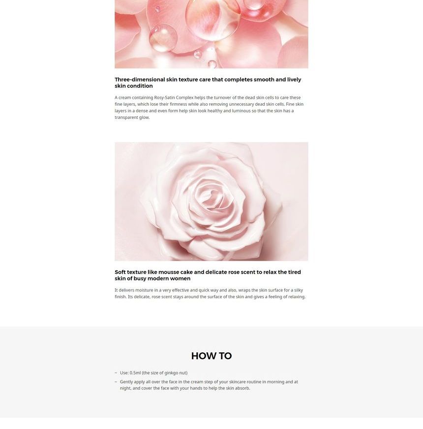 HERA - Crème Satin Rosé - 50ml