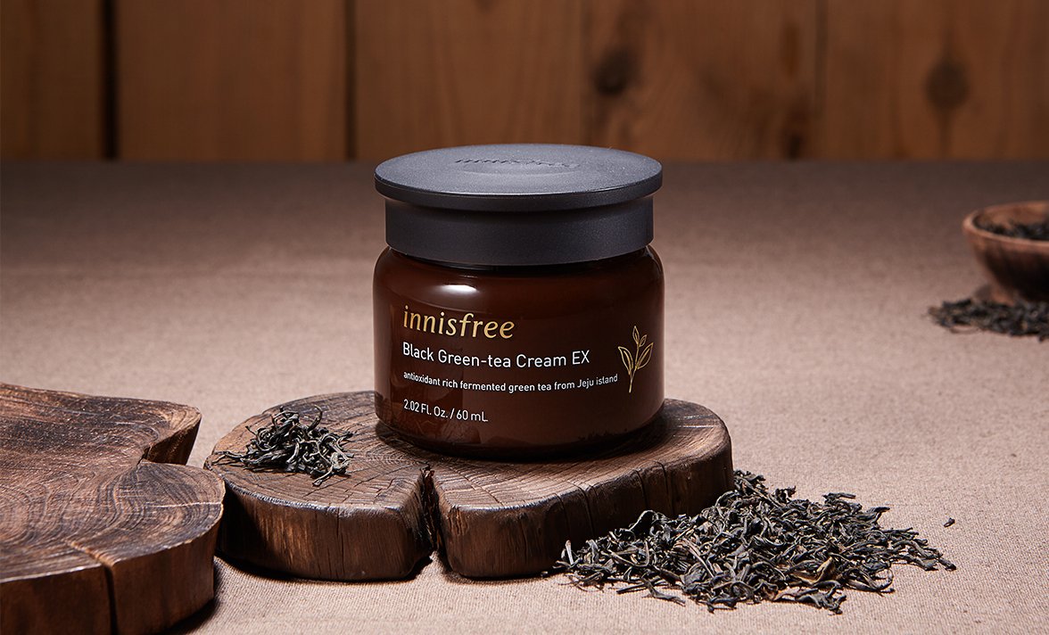 innisfree - Crème de thé vert noir EX