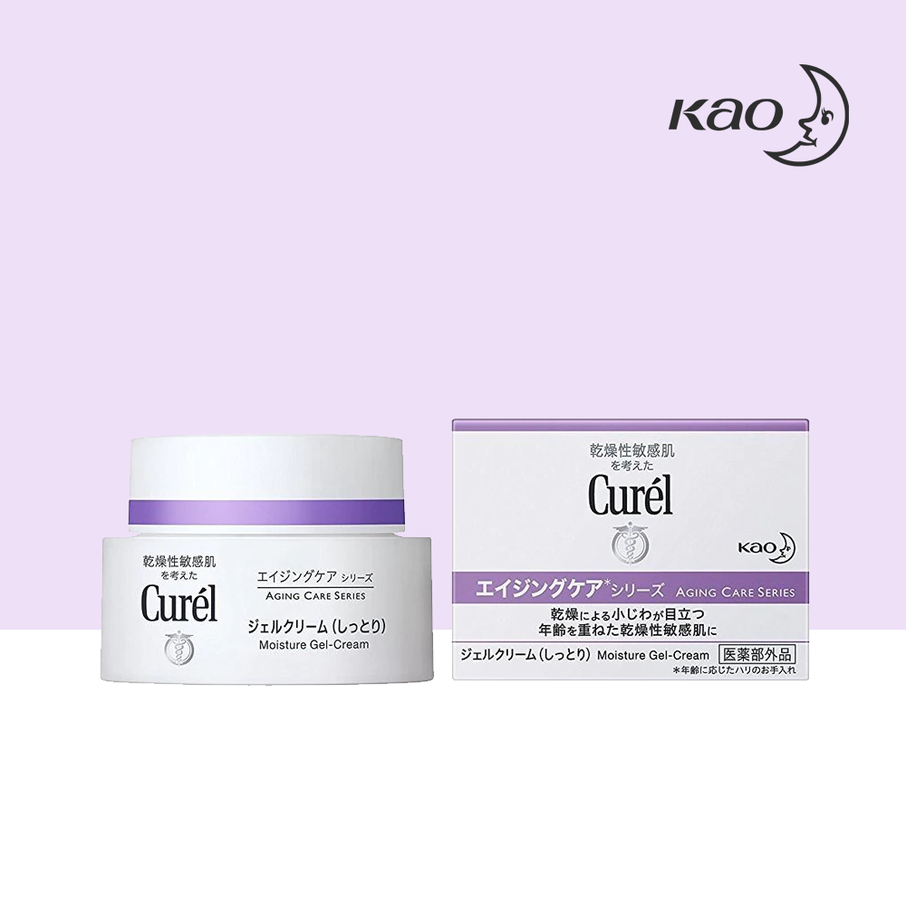Kao - Curel - Crème gel hydratant Aging Care Series - 40g
