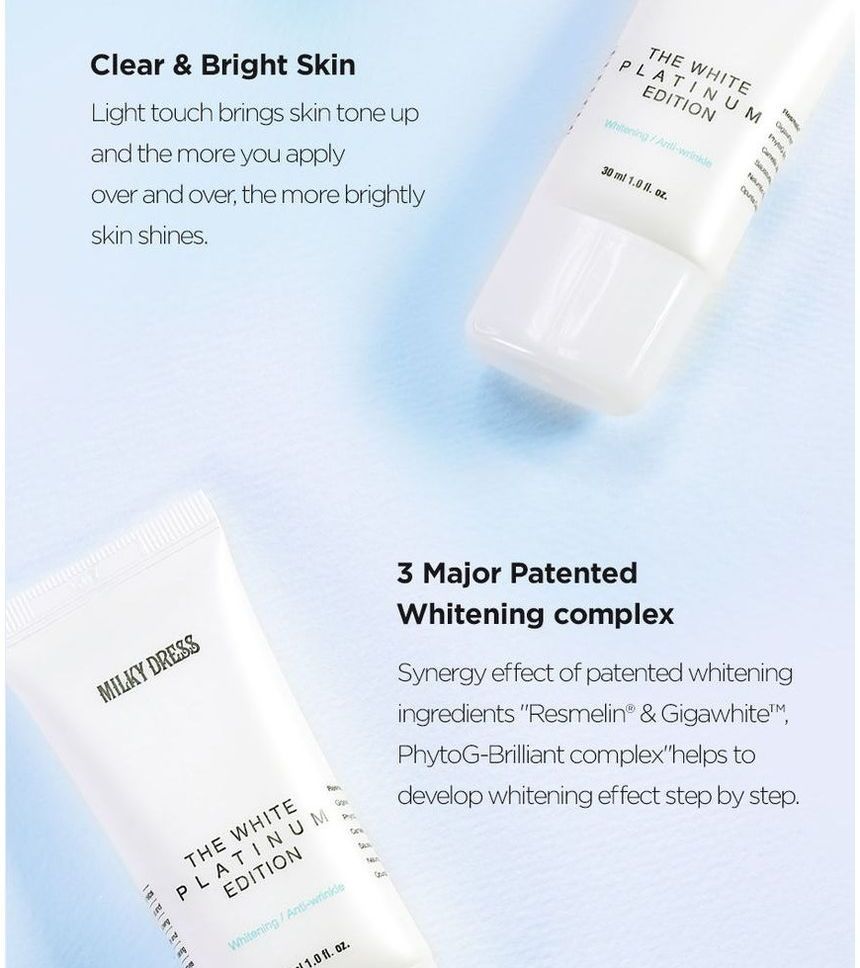 MILKYDRESS - The White Platinum Edition - 30ml