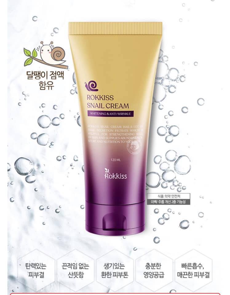 Rokkiss - Crème d'escargot - 120ml