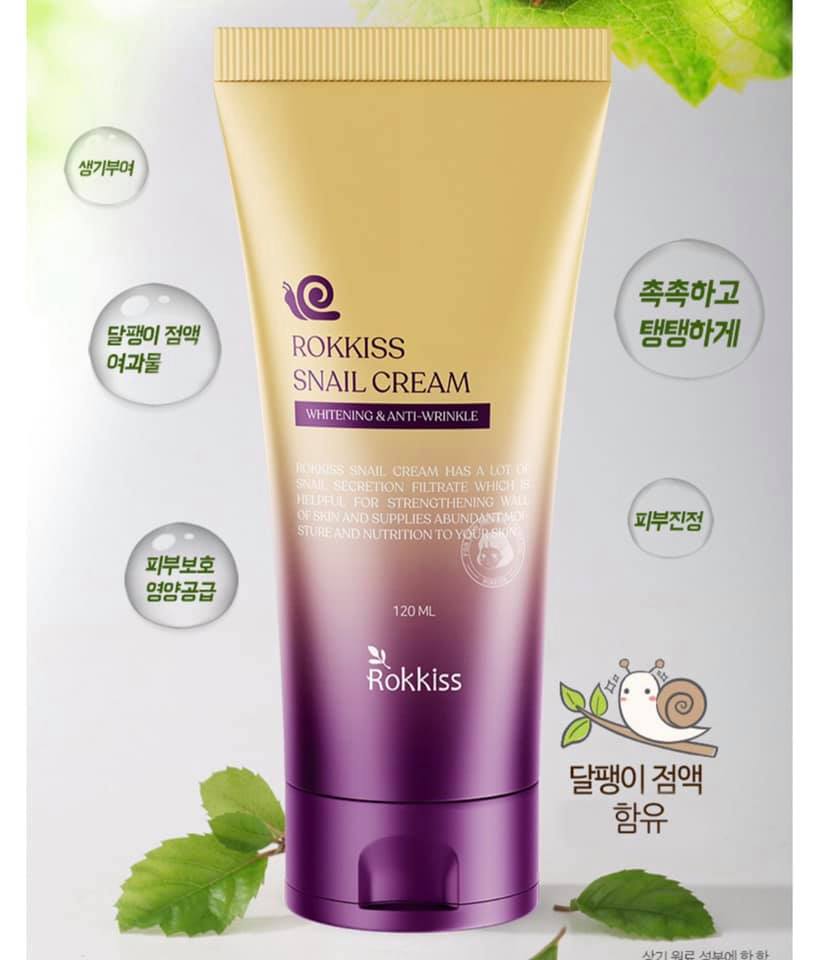 Rokkiss - Crème d'escargot - 120ml
