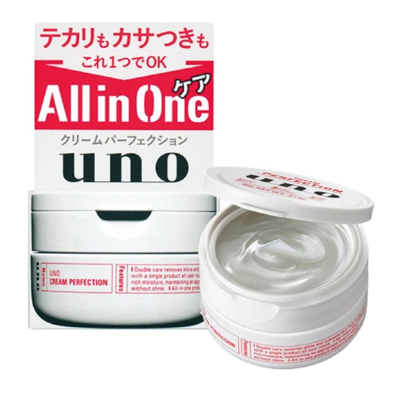Shiseido - UNO - Crème de soin tout-en-un perfection pour homme 90g