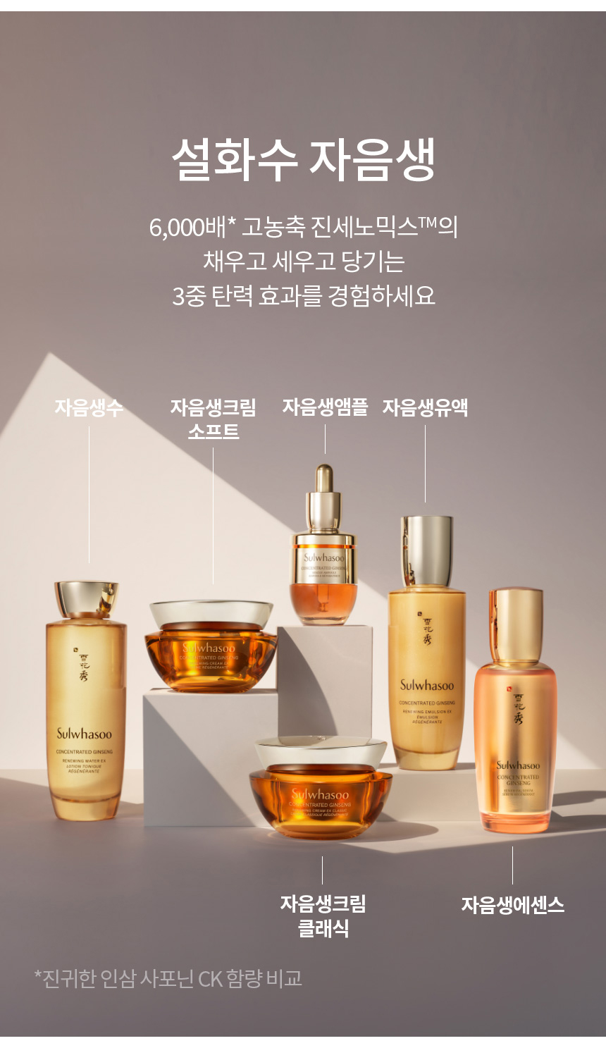 Sulwhasoo - Crème Renouvelante Concentrée Ginseng EX - 60ml