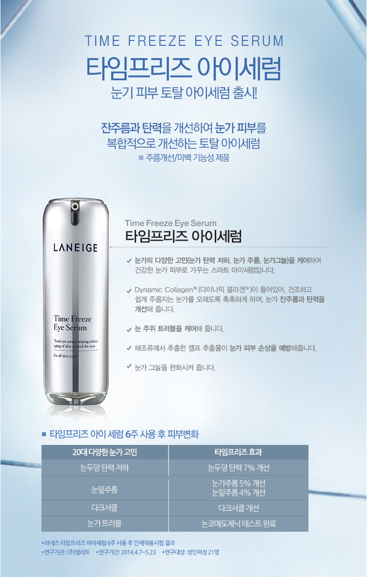 LANEIGE - Time Freeze Eye Serum EX - 20ml