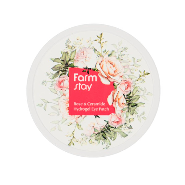 Farm Stay - Rose & Ceramide Hydrogel Eye Patch - 90g