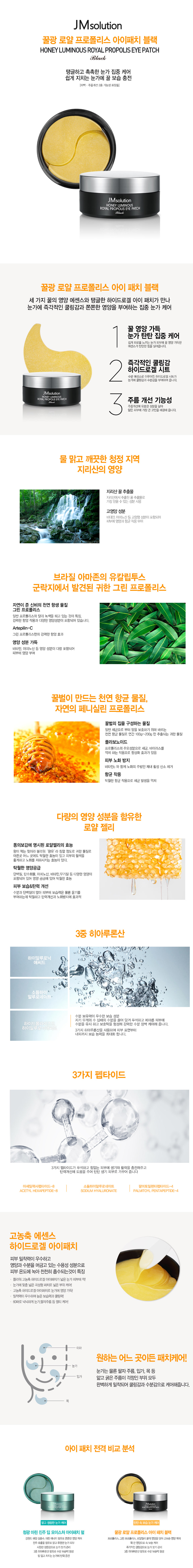 JMsolution -Honey Luminous Royal Propolis Eye Patch Pack