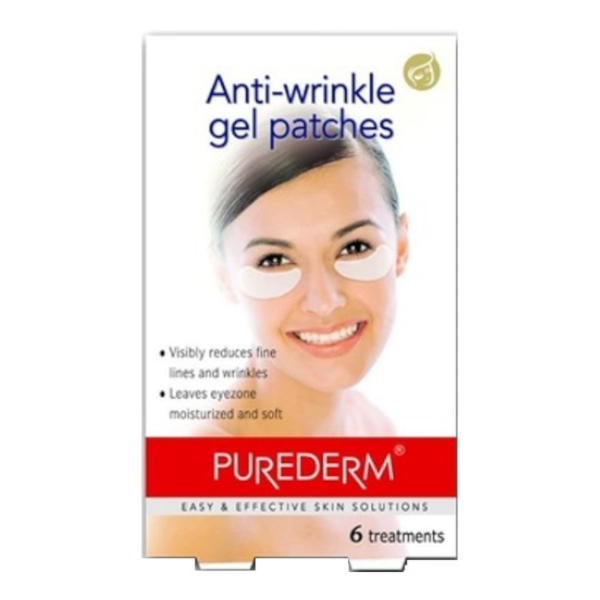 PUREDERM - Patchs Gel Anti-rides - 6 soins