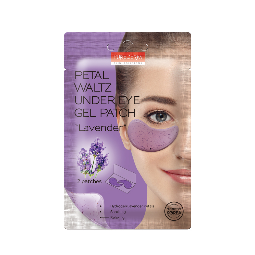 PUREDERM - Patch Gel sous les yeux Petal Waltz - 2patches/pouch