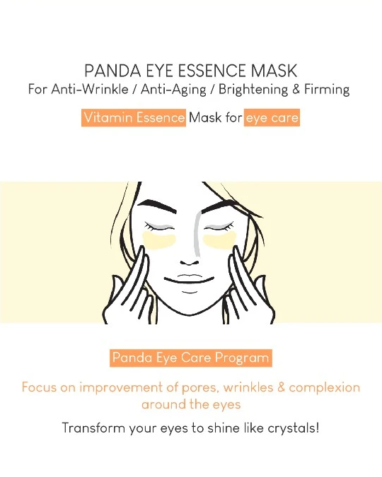 Wish Formula - Panda Eye Essence Mask - 1pack (10pcs)