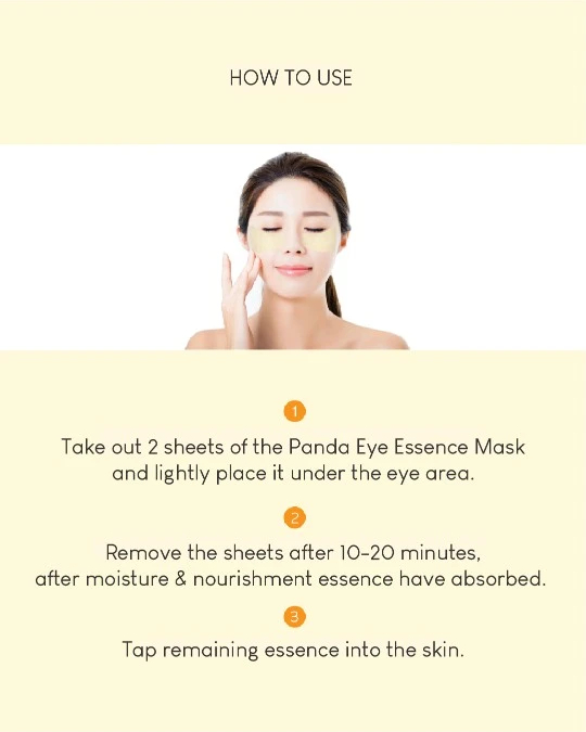 Wish Formula - Panda Eye Essence Mask - 1pack (10pcs)