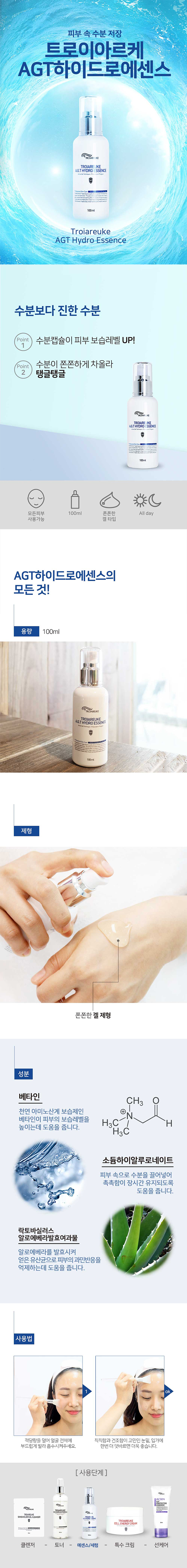 TROIAREUKE - HUIT Hydro Essence - 100ml