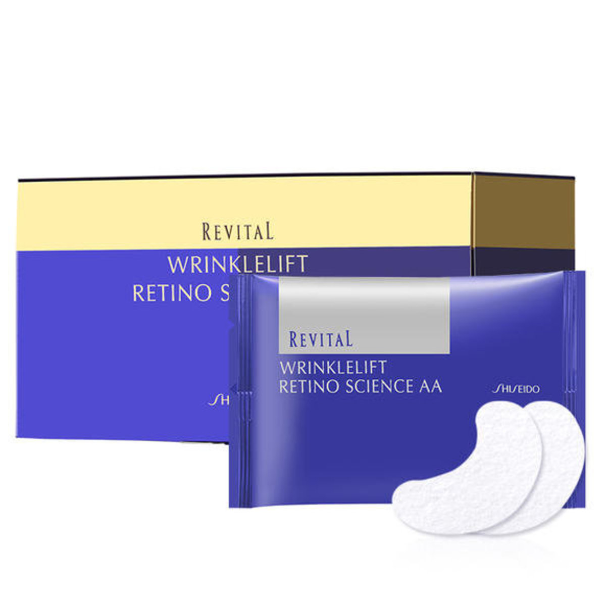 Shiseido - Revital - Masque pour les yeux Wrinklelift Retino Science AA - 24 sheets