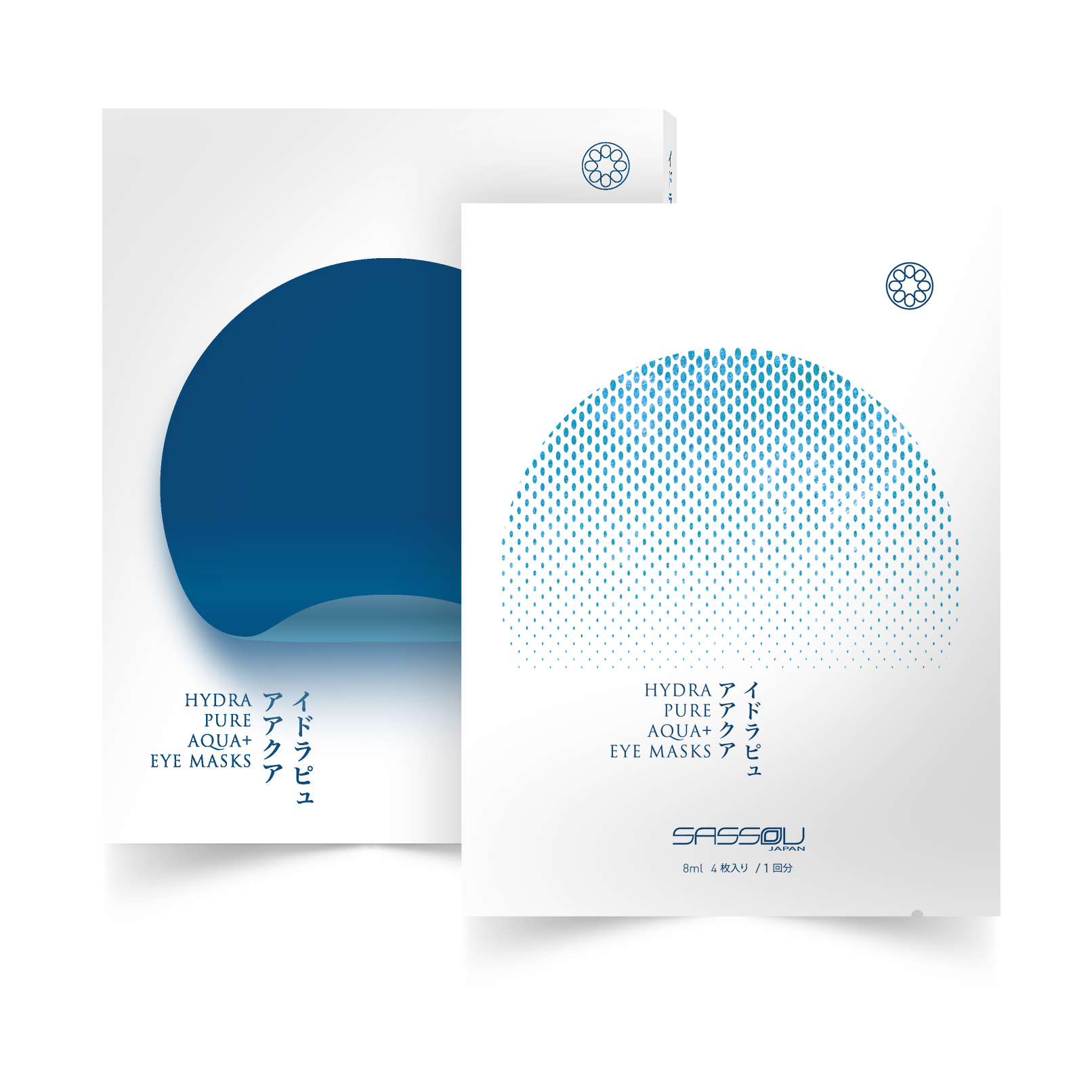 Sassou - Hydra Pure Aqua+ Masques pour les yeux - 5pièces